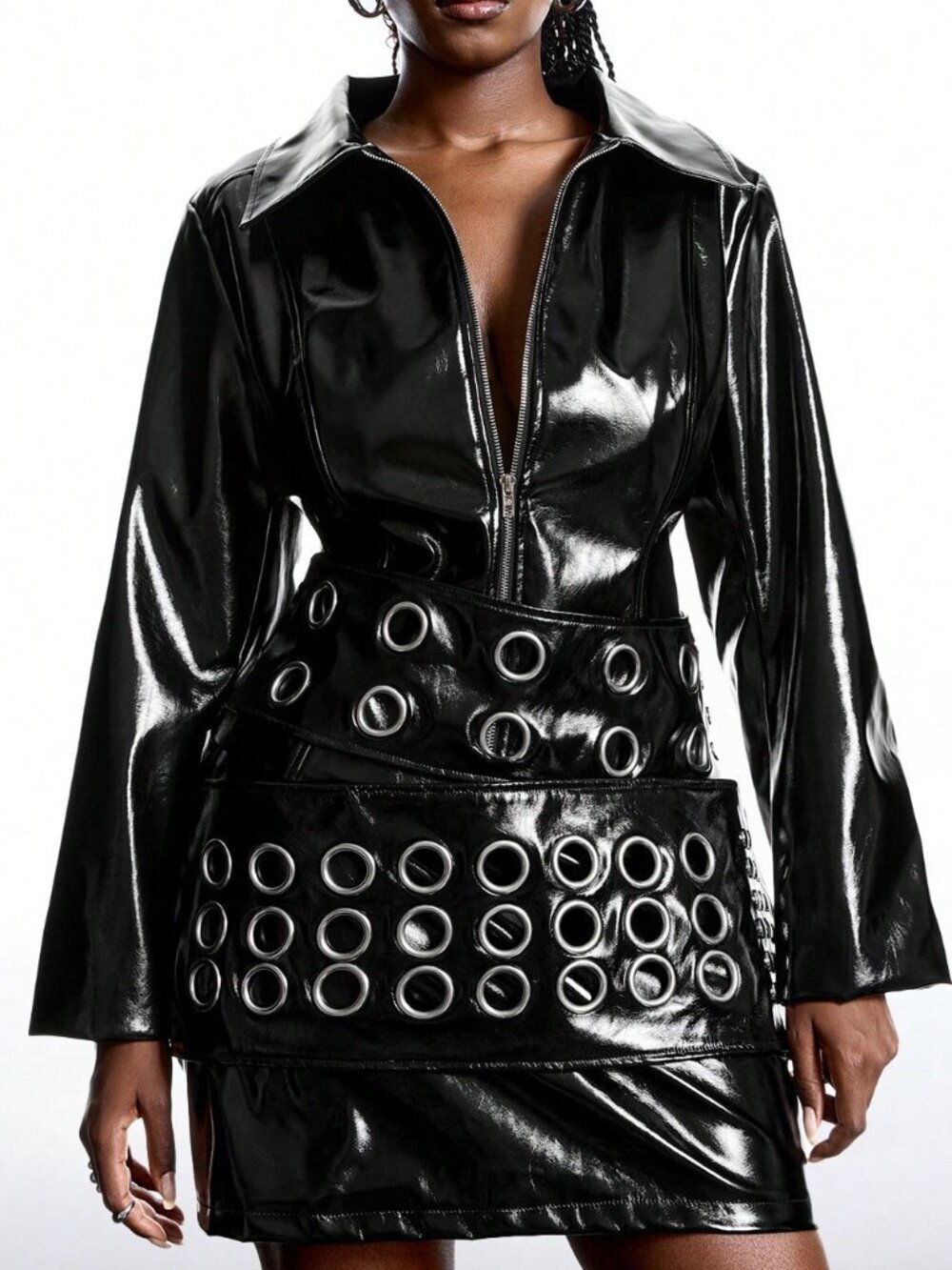 Black Punk Women's Jacket